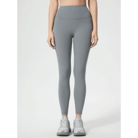 JupiterGear Wide Waistband Leggings (Color: Gray, size: 10)