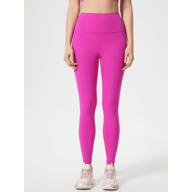 JupiterGear Wide Waistband Leggings (Color: Fuchsia Pink, size: 6)