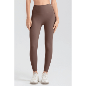 JupiterGear High-Waisted Classic Leggings (Color: Mocha, size: S)