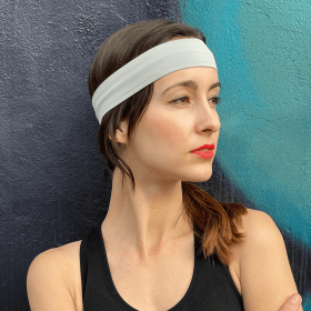 JupiterGear The Runner Sport and Fitness Sweat-Wicking Headband (Color: Grey)